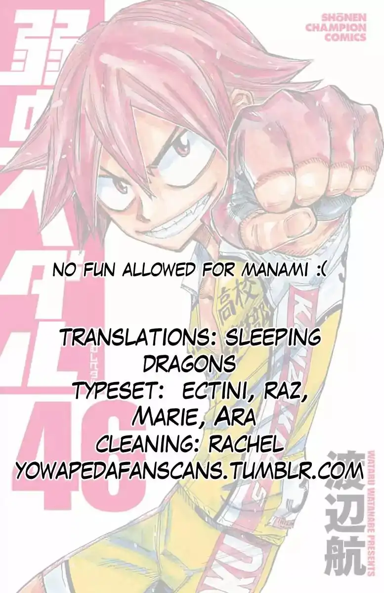 Yowamushi Pedal Chapter 390 19